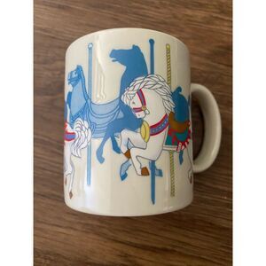 VINTAGE Otagiri Horse Carousel Mug